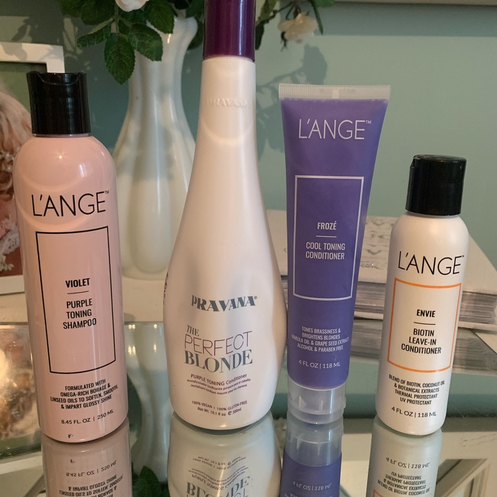 Misc products for blondes!